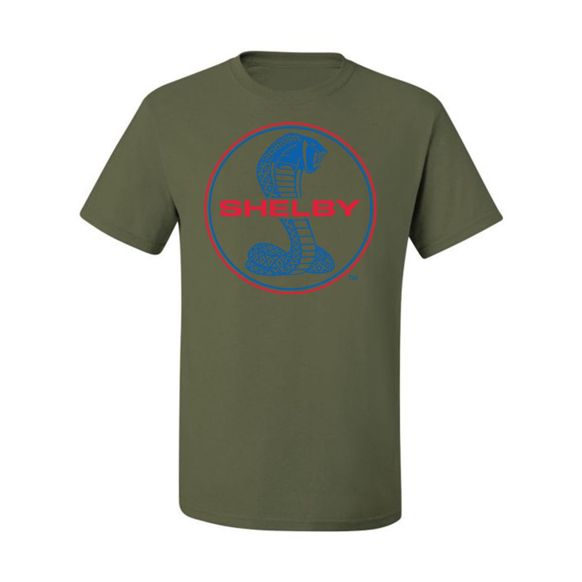 Shelby Cobra USA Logo Emblem Cars and Trucks Men's T-Shirt