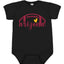 Football Fan Baby Bodysuit for Boys & Girls, Cute Infant Outfit, Newborn Gift