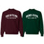 White Text Bend Over Sweatshirt Ugly Christmas Matching Couples Unisex Crewneck Sweatshirt