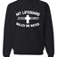 My Lifeguard Walks on Water Jesus Christ Bible Inspirational/Christian Unisex Crewneck Sweatshirt