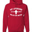 My Lifeguard Walks on Water Jesus Christ Bible Inspirational/Christian Unisex Hoodie Sweatshirt