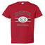 College Football Fan T-Shirt, Vintage American Team Design, Game Day Apparel, Retro USA Sports Toddler Crew T-Shirt