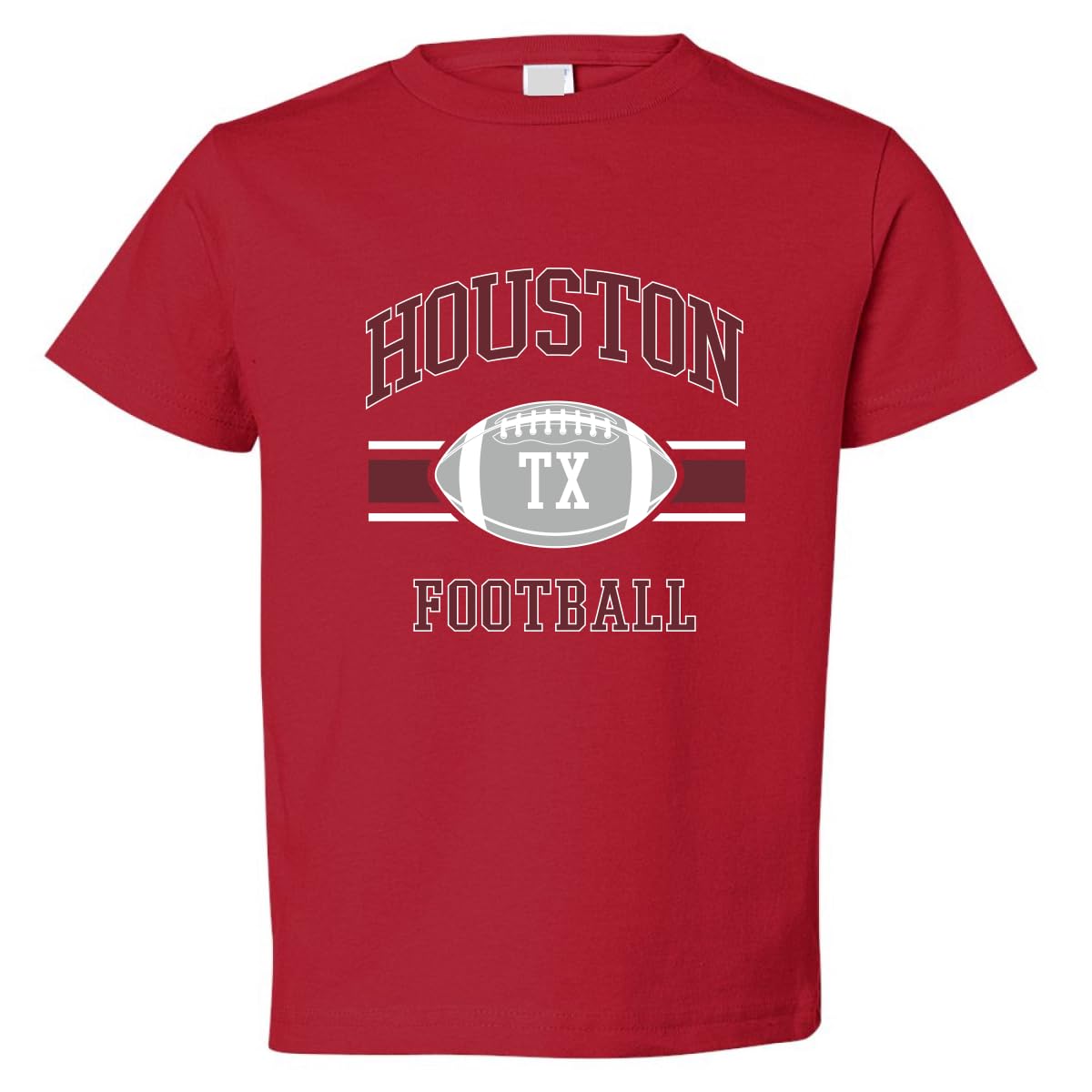College Football Fan T-Shirt, Vintage American Team Design, Game Day Apparel, Retro USA Sports Toddler Crew T-Shirt