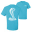 Retro Ford Shelby Cobra Emblem Vintage White Logo  Front and Back  Cars and Trucks Men's T-Shirt