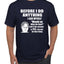 Office Dwight Quote - Before I Do Anything Pop Culture Men's Graphic T-Shirt