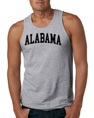 State of Alabama College Style Fashion Mens Tank Top