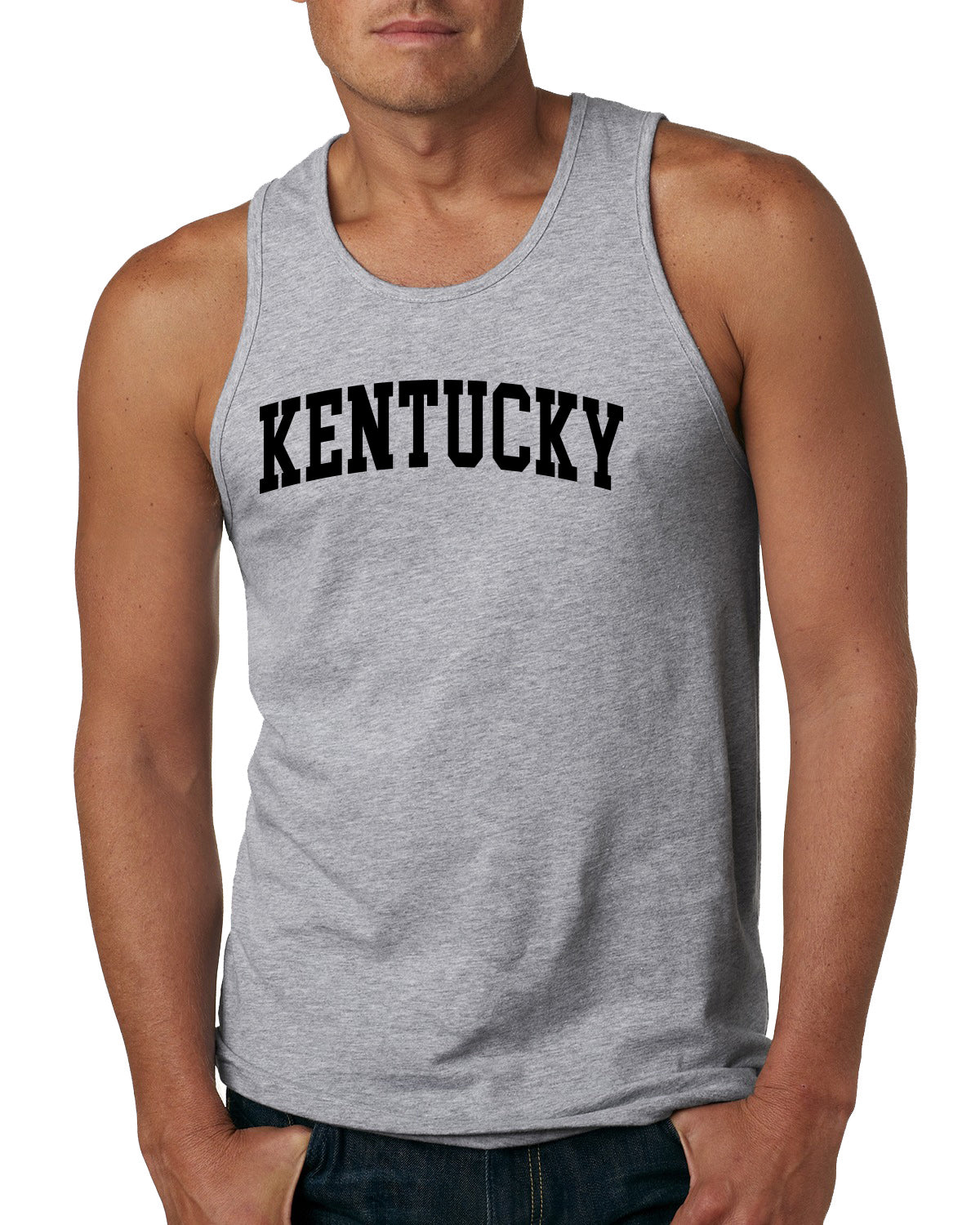 State of Kentucky Style Fashion Mens Tank Top