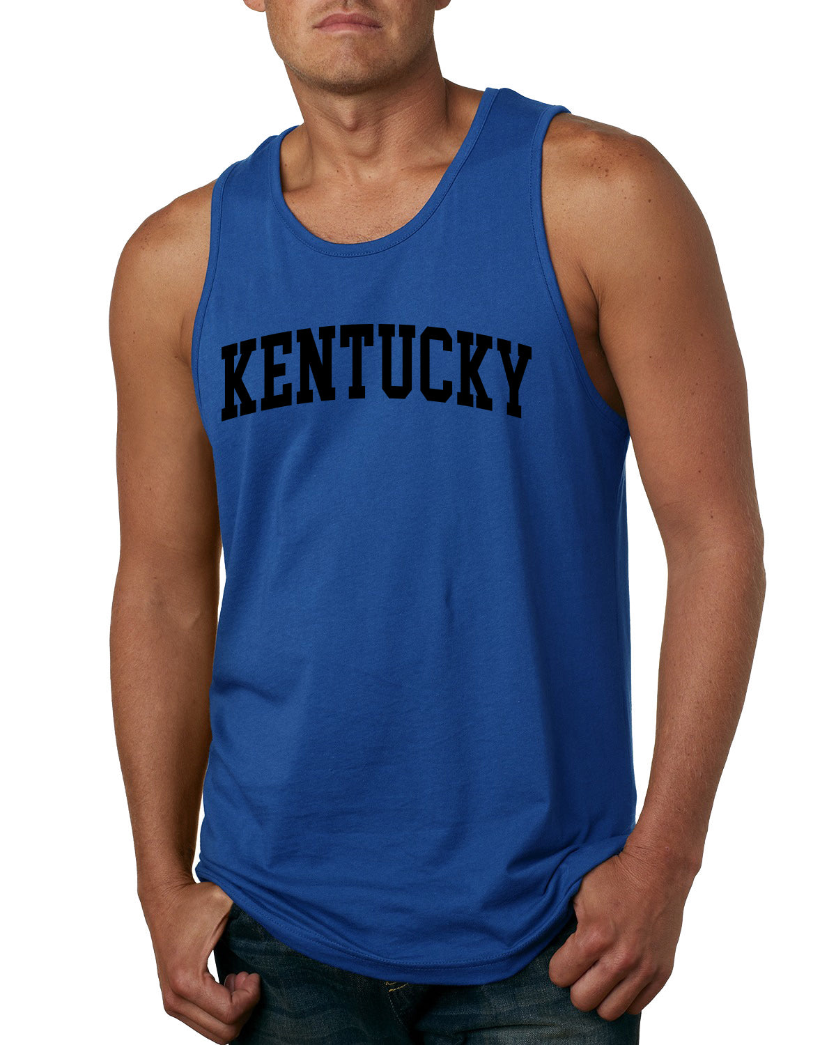 State of Kentucky Style Fashion Mens Tank Top