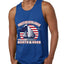 Vintage Retro USA Prestige Worldwide Funny Boats and Hoes Pop Culture Mens Tank Top