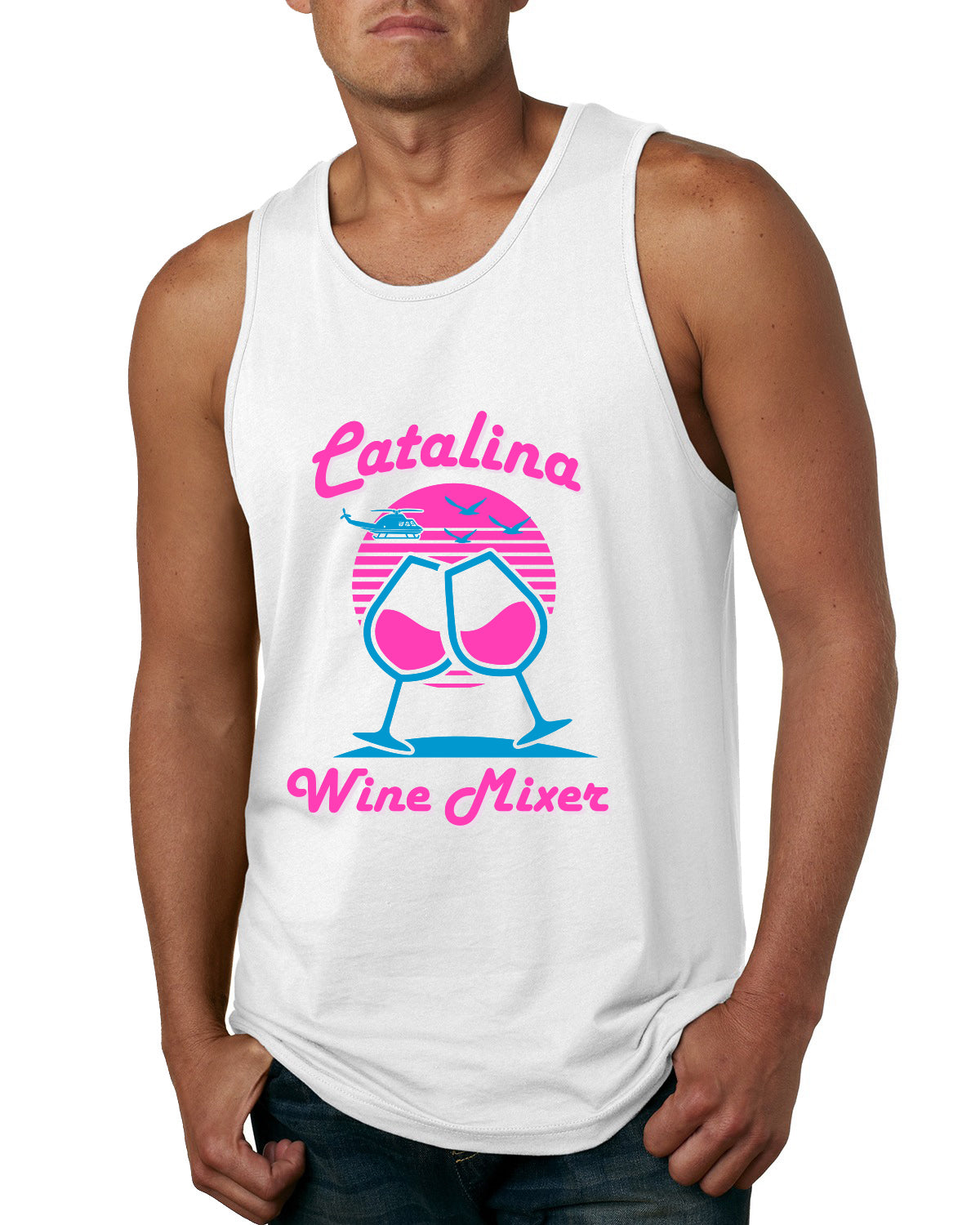 Mixer Island Pop Culture Mens Tank Top