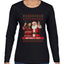 Birthday Boy Jesus, Ugly Christmas Sweater Womens Graphic Long Sleeve T-Shirt
