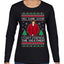 Damn Jackie I Can't Control the Weather Funny 70s Show Ugly Christmas Sweater Womens Graphic Long Sleeve T-Shirt
