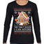 The Only House I Can Afford Funny Millennial Meme Ugly Christmas Sweater Womens Graphic Long Sleeve T-Shirt