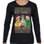 Have Yourself a Golden Christmas Classic TV Show Ugly Christmas Sweater Womens Graphic Long Sleeve T-Shirt