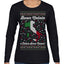 Buon Natale e Felice Anno Nuovo! Merry Christmas and Happy New Year Ugly Christmas Sweater Womens Graphic Long Sleeve T-Shirt