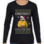 Christmas? Stole That 69 Meme, Ugly Christmas Sweater Womens Graphic Long Sleeve T-Shirt
