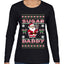Sugar Daddy Santa, Ugly Christmas Sweater Womens Graphic Long Sleeve T-Shirt