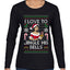 I Love To Jingle His Bells, Ugly Christmas Sweater Womens Graphic Long Sleeve T-Shirt