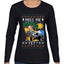 Miss Me Yet? President USA Design, Ugly Christmas Sweater Womens Graphic Long Sleeve T-Shirt