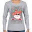 Have a Chingon Christmas Funny Spanish Saying Ugly Christmas Sweater Womens Graphic Long Sleeve T-Shirt