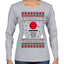 Merry Swishmas Basketball Sports Ugly Christmas Sweater Womens Graphic Long Sleeve T-Shirt