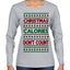 Christmas Calories Don't Count Funny Family Holidays Ugly Christmas Sweater Womens Graphic Long Sleeve T-Shirt