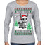 Tuki Tuki Tuki Funny Spanish Music Lyrics Ugly Christmas Sweater Womens Graphic Long Sleeve T-Shirt