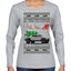 All I Want for Christmas is a Cybertruck Funny Tech Ugly Christmas Sweater Womens Graphic Long Sleeve T-Shirt
