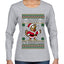 F-CAW-F IT'S CHRISTMAS, Ugly Christmas Sweater Womens Graphic Long Sleeve T-Shirt