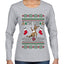 I'm His Reindeer, Ugly Christmas Sweater Womens Graphic Long Sleeve T-Shirt