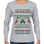 We're Christmas, Ugly Christmas Sweater Womens Graphic Long Sleeve T-Shirt