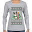 Pole Dancer, Ugly Christmas Sweater Womens Graphic Long Sleeve T-Shirt