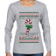 She Likes My Peppermint Stick, Ugly Christmas Sweater Womens Graphic Long Sleeve T-Shirt