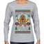 Puro Pinche Pari, Ugly Christmas Sweater Womens Graphic Long Sleeve T-Shirt