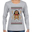 Lookin Like A Snack, Ugly Christmas Sweater Womens Graphic Long Sleeve T-Shirt