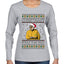 Christmas? Stole That 69 Meme, Ugly Christmas Sweater Womens Graphic Long Sleeve T-Shirt