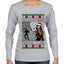 You Stole My Present Prepare To Die Cult Classic, Ugly Christmas Sweater Womens Graphic Long Sleeve T-Shirt