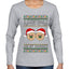 Christmas Festivi-Titties Are My Favorite, Ugly Christmas Sweater Womens Graphic Long Sleeve T-Shirt