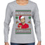 El Mas Chismoso De La Navidad, Ugly Christmas Sweater Womens Graphic Long Sleeve T-Shirt