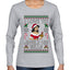 I Love To Jingle His Bells, Ugly Christmas Sweater Womens Graphic Long Sleeve T-Shirt