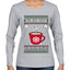 I'm So Hot You Should Blow Me Hot Cocoa, Ugly Christmas Sweater Womens Graphic Long Sleeve T-Shirt
