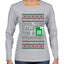 Oh... This Calls for A Spreadsheet, Ugly Christmas Sweater Womens Graphic Long Sleeve T-Shirt
