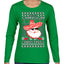 Have a Chingon Christmas Funny Spanish Saying Ugly Christmas Sweater Womens Graphic Long Sleeve T-Shirt