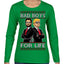 Bad Boys for Life Donald Trump JD Vance Funny 90s Movie Ugly Christmas Sweater Womens Graphic Long Sleeve T-Shirt