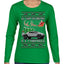 All I Want for Christmas is a Cybertruck Funny Tech Ugly Christmas Sweater Womens Graphic Long Sleeve T-Shirt