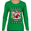Milk And Titty Time Christmas Sweater, Ugly Christmas Sweater Womens Graphic Long Sleeve T-Shirt