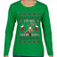 I'm His Reindeer, Ugly Christmas Sweater Womens Graphic Long Sleeve T-Shirt