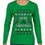 We're Christmas, Ugly Christmas Sweater Womens Graphic Long Sleeve T-Shirt