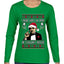 I Made Santa An Offer He Couldn't Refuse Mafia Don, Ugly Christmas Sweater Womens Graphic Long Sleeve T-Shirt