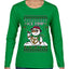 Ice Pimp, Ugly Christmas Sweater Womens Graphic Long Sleeve T-Shirt